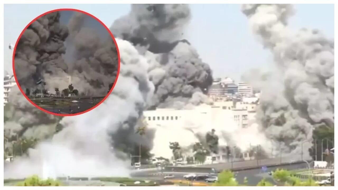 इजरायल का सीरिया पर बड़ा हमला,दमिश्क में सेना मुख्यालय को बनाया निशाना, ड्रूज नागरिकों पर अत्याचार का जवाब