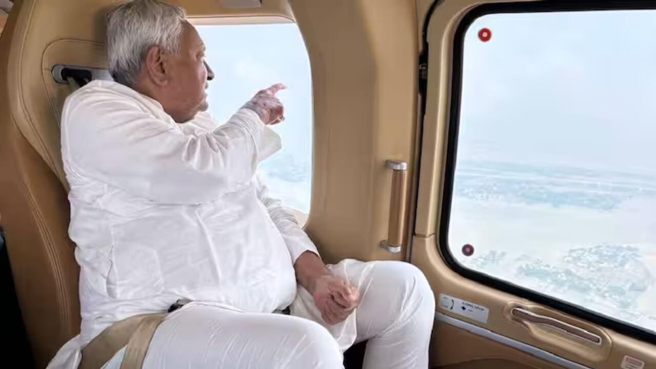 Bihar News: मुख्यमंत्री नीतीश कुमार ने बाढ़ प्रभावित इलाकों का लिया जायजा, राहत कार्यों को तेज करने के दिए निर्देश