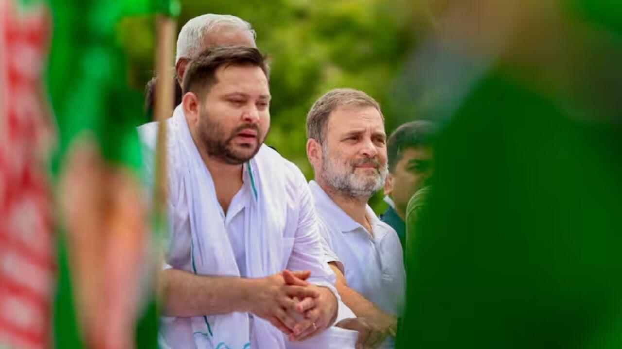 बिहार में वोटर अधिकार यात्रा की तैयारी, राहुल-तेजस्वी 21 जिलों में करेंगे दौरा, पूरा कार्यक्रम जारी