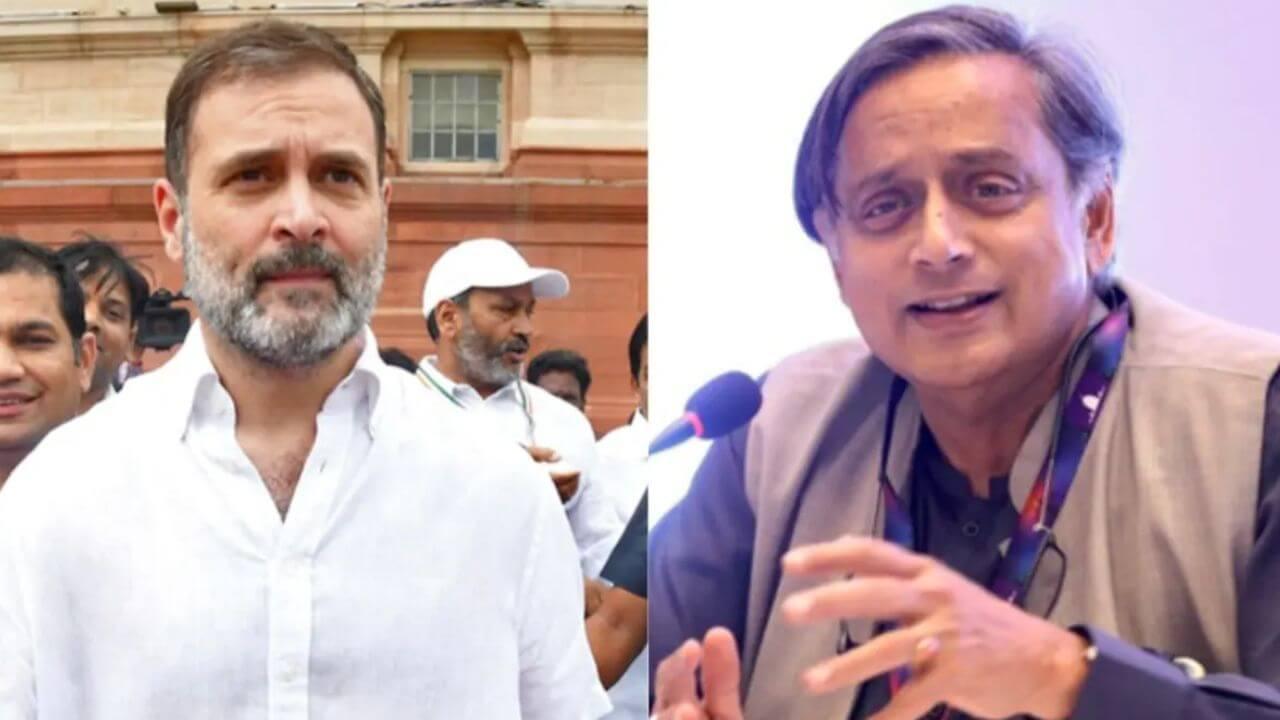 ‘उनके अपने कारण हैं’, राहुल गांधी के मृत अर्थव्यवस्था वाली टिप्पणी का समर्थन करने पर शशि थरूर