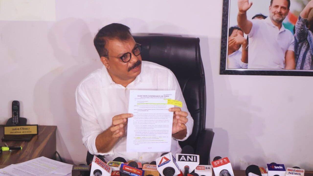 MP में वोट-चोरी से बनी भाजपा सरकार! कांग्रेस का बड़ा आरोप, उमंग सिंघार ने कहा ’27 सीटों पर हुई 16 लाख वोटों की गड़बड़ी’