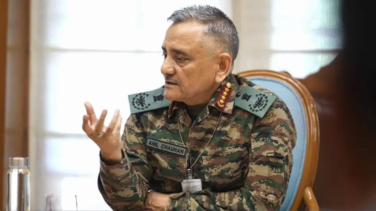 सेना ही एकमात्र ऐसी जगह है जहां भाई-भतीजावाद का कोई स्थान नहीं, रक्षा प्रमुख जनरल अनिल चौहान का बड़ा बयान