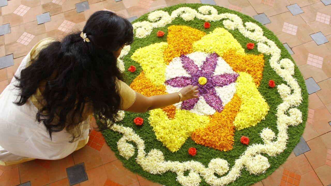 ओणम के मौके पर बनाएं फ्लावर पुक्कलम डिजाइन, रंग-बिरंगे फूलों से खिलेगा आंगन