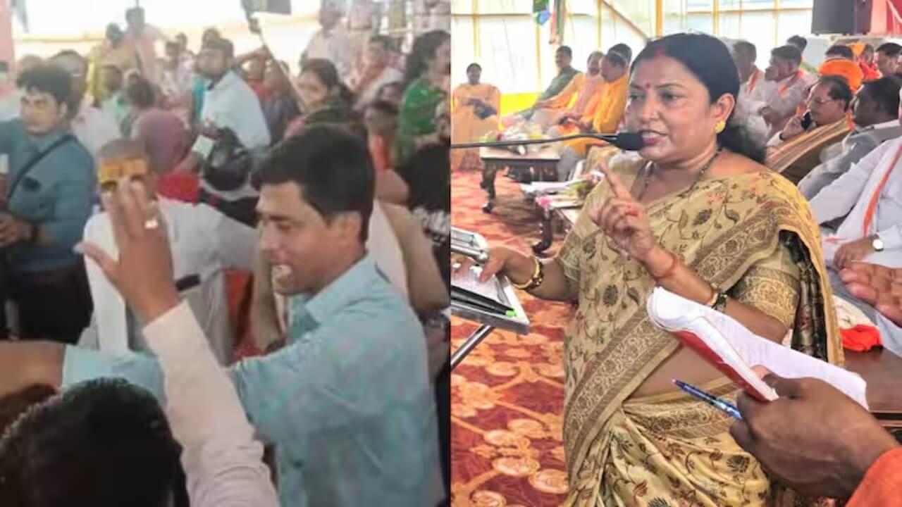 मुजफ्फरपुर: बोचहां में सांसद धर्मशीला गुप्ता ने ऐसा क्या कहा? मचा हंगामा, भड़के BJP कार्यकर्ता