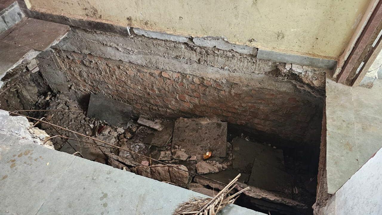 भोपाल के बैरागढ़ में जमीन धंसने से आधा दर्जन महिलाएं घायल, मचा हड़कंप