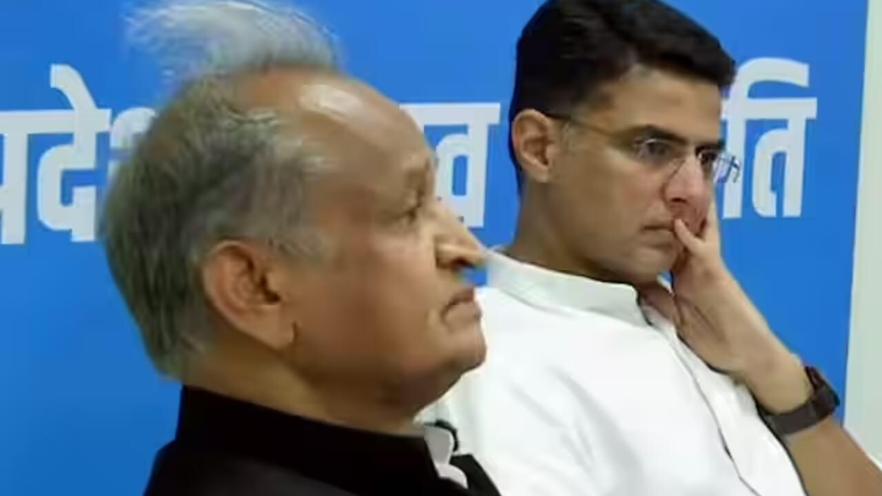 राजस्थान की राजनीति में बड़ा ‘भूकंप’! अशोक गहलोत से काफी आगे निकले सचिन पायलट, इस सर्वे के आंकड़ों ने चौंकाया।