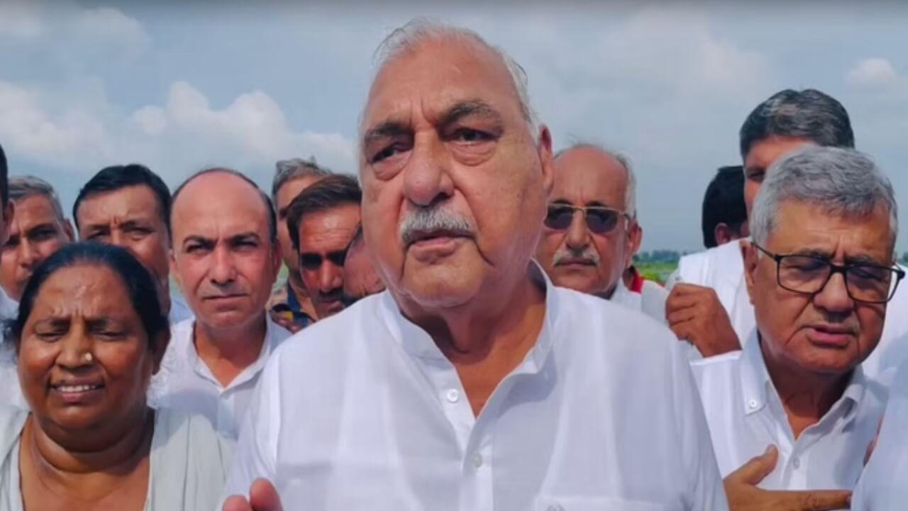 Haryana: हमुआवजा देने की बजाए पोर्टल-पोर्टल खेल रही भाजपा, हुड्डा ने केंद्र और राज्य पर साधा निशाना