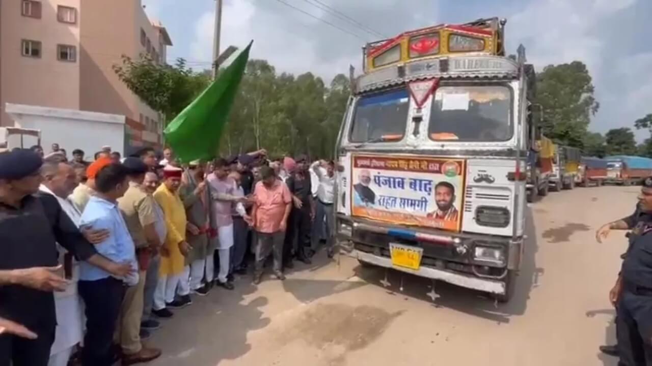 मुख्यमंत्री सैनी ने माता मनसा देवी के दर्शन कर किया पूजन, बाढ़ प्रभावितों के लिए दी राहत सामग्री!