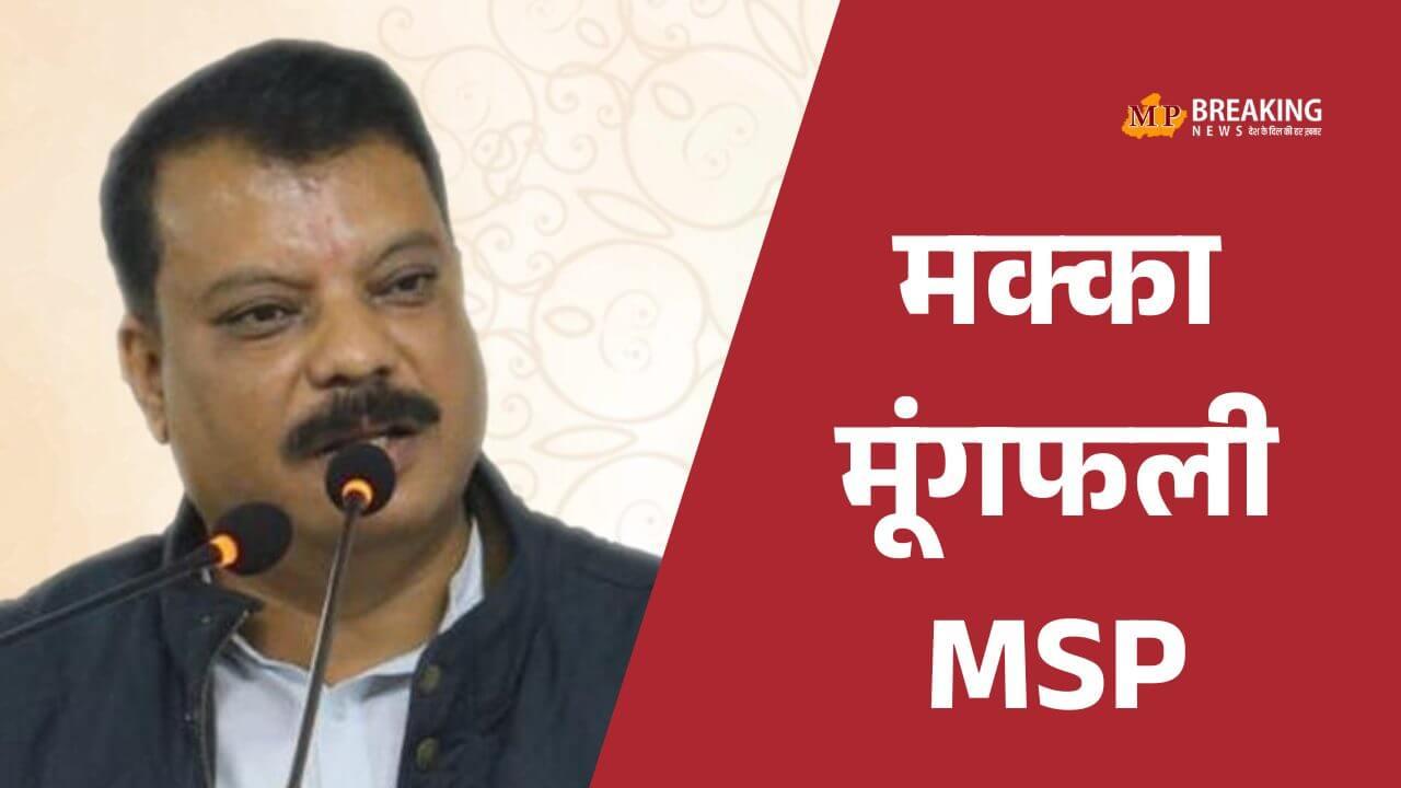 मक्का-मूंगफली की MSP पर हो खरीद: नेता प्रतिपक्ष उमंग सिंघार ने CM को लिखा पत्र, मंडियों में आधे दाम पर खरीद का आरोप