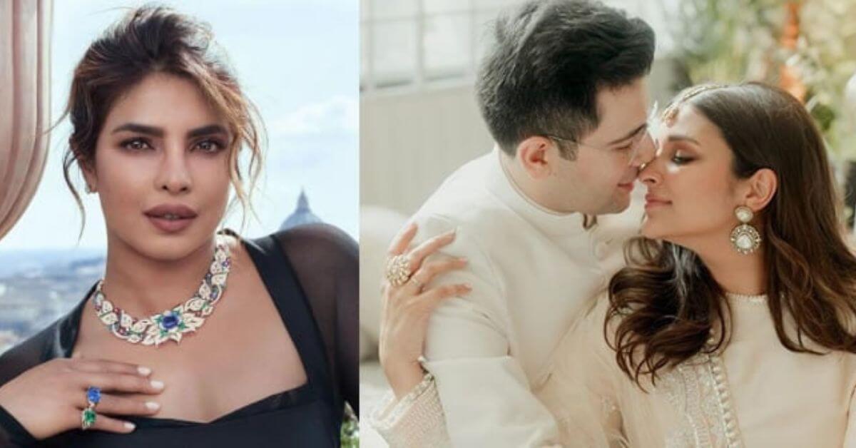 मौसी बनते ही चहक उठी प्रियंका चोपड़ा, Parineeti Chopra और राघव चड्ढा को खास अंदाज में किया विश