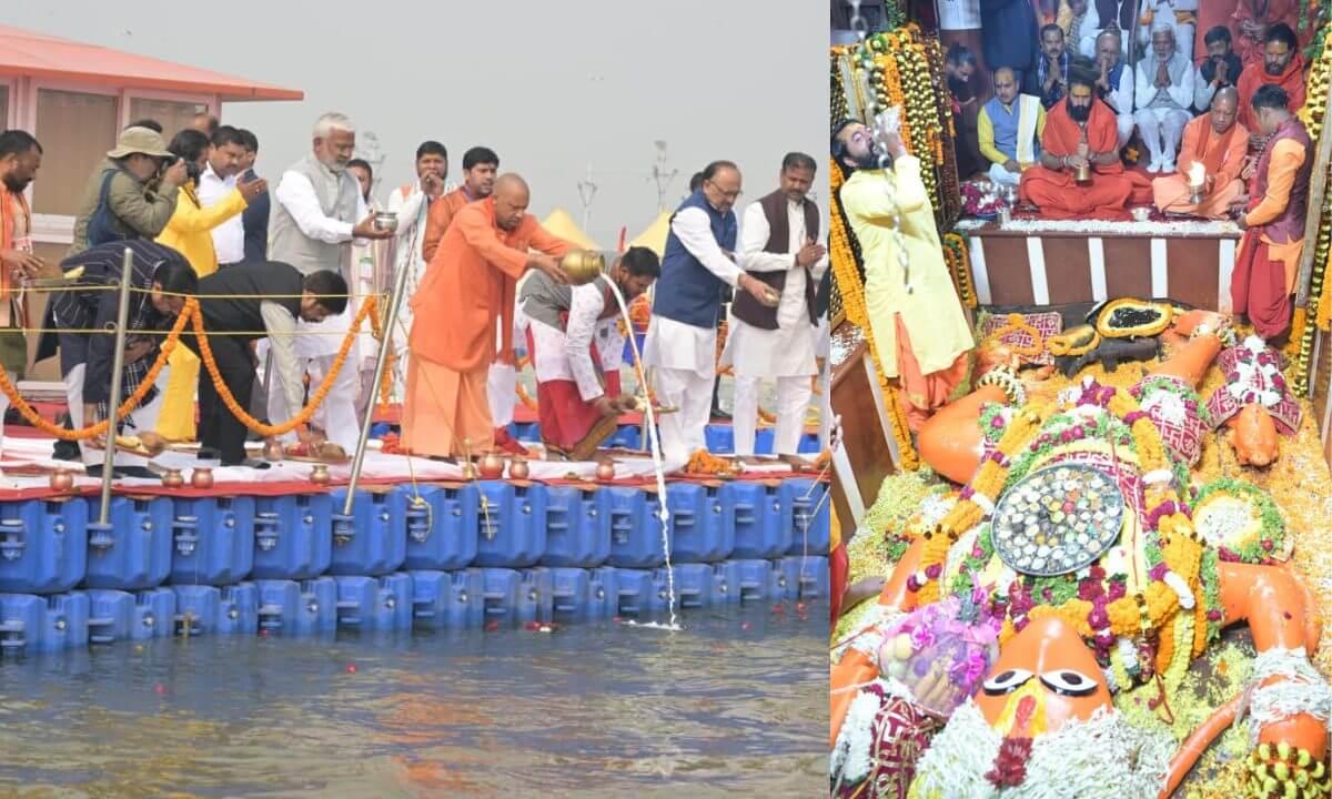 Magh Mela 2026 की तैयारी.. सीएम योगी ने त्रिवेणी संगम में की पूजा-अर्चना, फिर दी मेले की पूरी जानकारी
