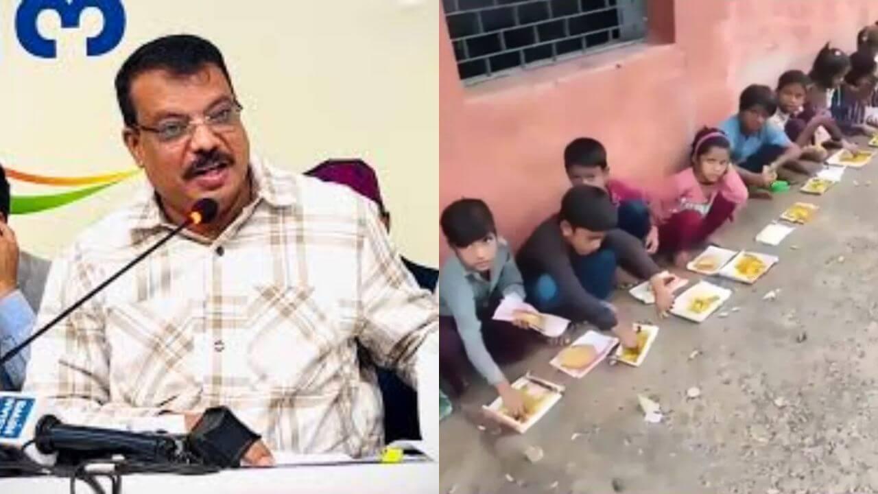 उमंग सिंघार का आरोप, सरकार ने बच्चों के हाथ से थाली और चम्मच तक छीन ली, मिड डे मिल को कहा मिड डे डील