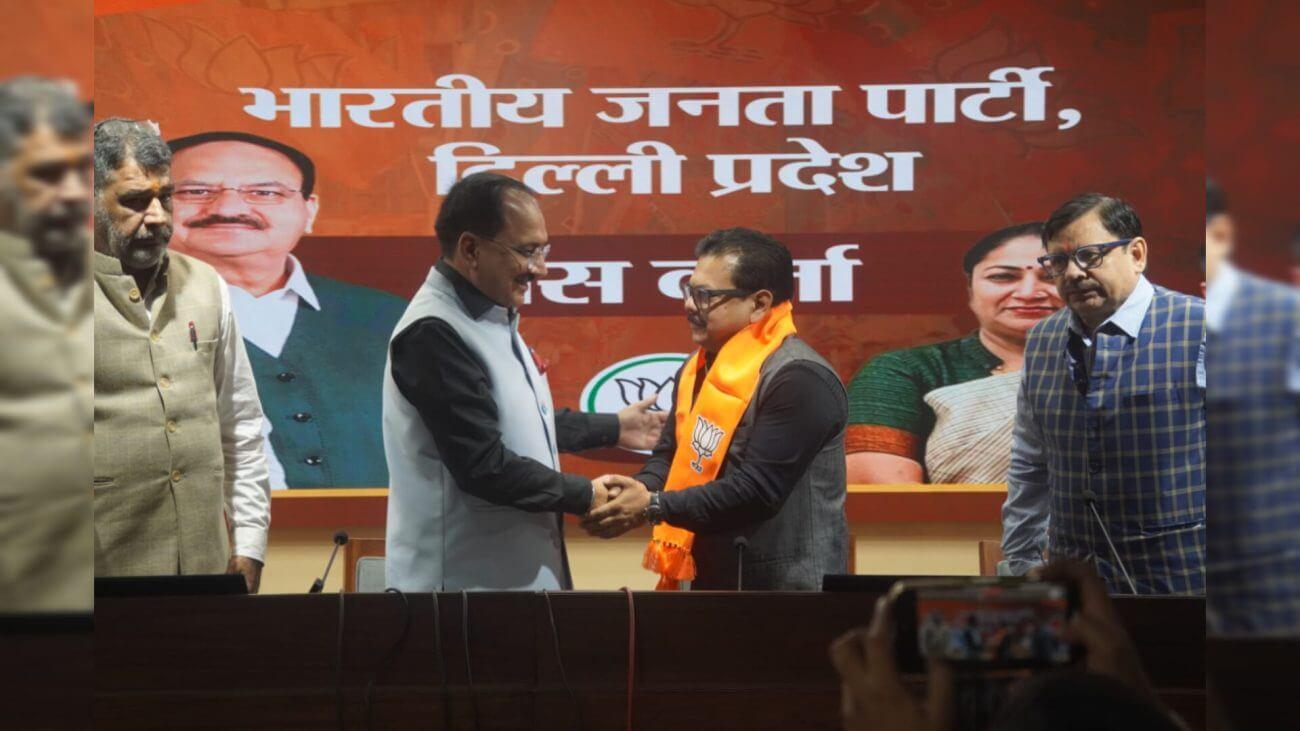 पूर्व AAP विधायक राजेश गुप्ता भाजपा में शामिल, AAP पर भ्रष्टाचार व अपमान करने के गंभीर आरोप