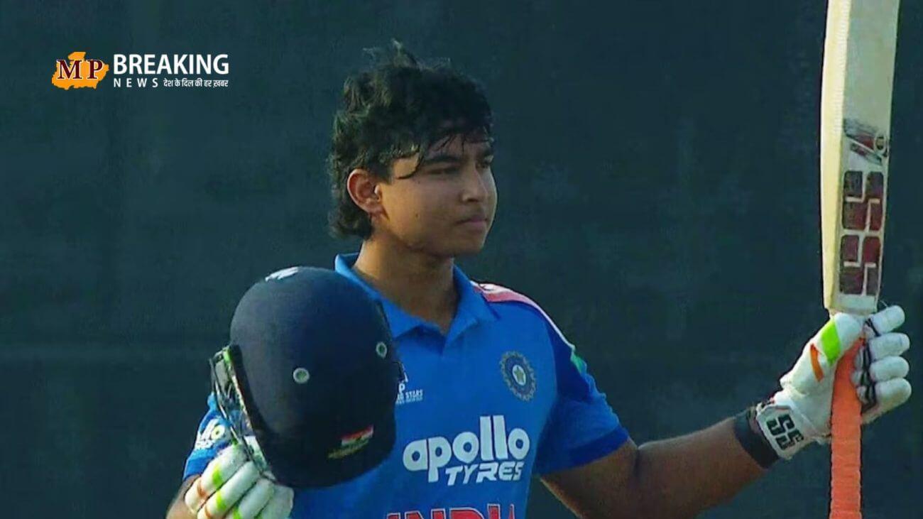 वैभव सूर्यवंशी ने फिर मचाया धमाल, 42 गेंदों में बना दिए 144 रन, जड़ दिए 15 छक्के