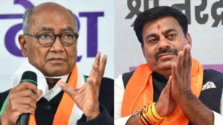 भोजशाला विवाद: BJP विधायक रामेश्वर शर्मा का दिग्विजय सिंह पर तीखा हमला, पूछा- ‘आप इस्लाम के खलीफा हैं?’