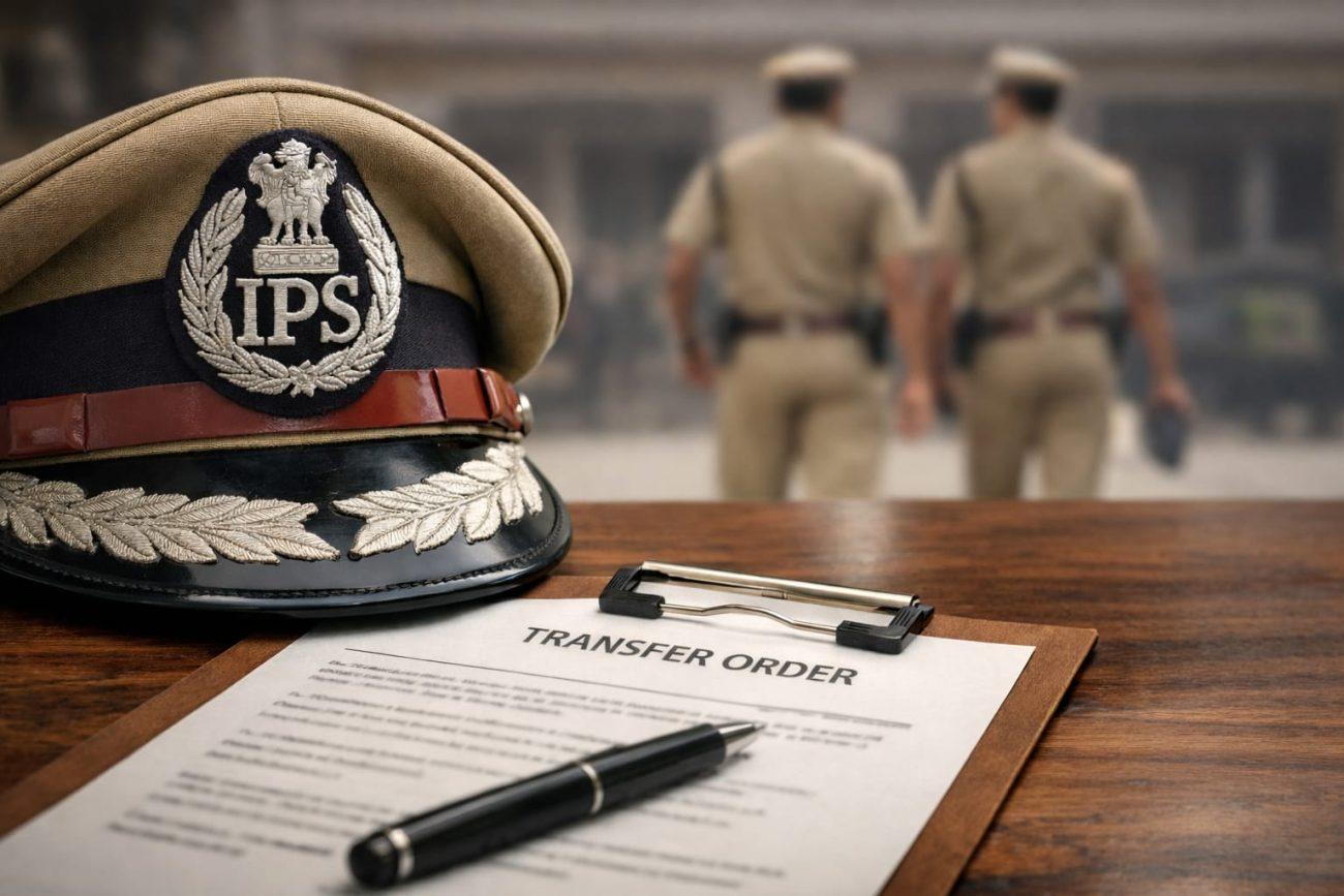IPS Transfer 2026: फिर चली तबादला एक्सप्रेस, 15 आईपीएस इधर से उधर, जानें किसे क्या सौंपी जिम्मेदारी?