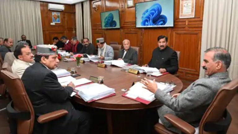 हिमाचल प्रदेश कैबिनेट बैठक में लिए गए ये बड़े फैसले! CBSE स्कूलों में 100 पद स्पेशल एजुकेटर के लिए मंजूर, मुख्यमंत्री सुखाश्रय योजना में भी संशोधन किया गया