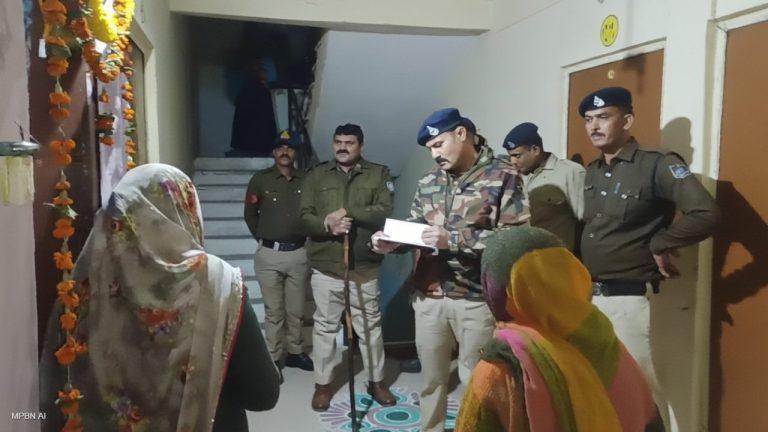 न्यू दमोह में रातभर चला पुलिस का सर्च ऑपरेशन, सैकड़ों घरों की जांच