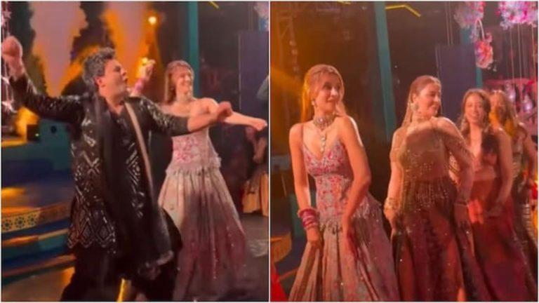 बहन की संगीत सेरेमनी में जमकर झूमी कृति सेनन, भोजपुरी गानों पर लगाए ठुमके