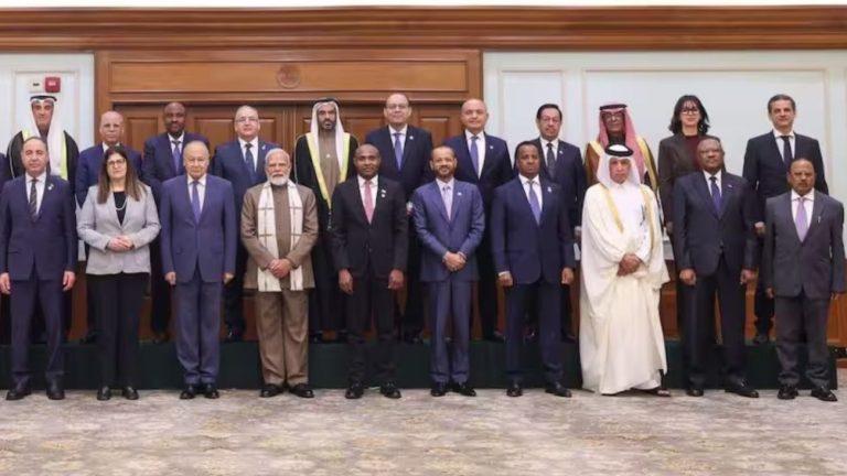 PM मोदी की अरब विदेश मंत्रियों से मुलाकात, व्यापार-निवेश और फिलिस्तीन मुद्दे पर हुई अहम चर्चा