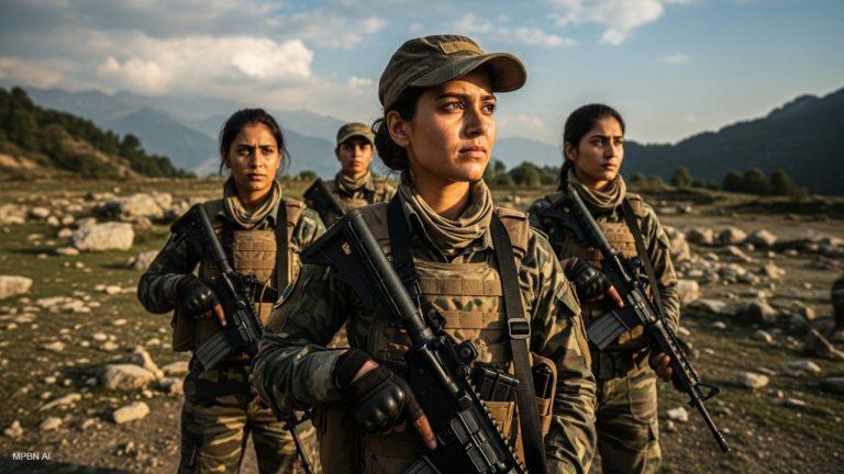 आतंकियों को धूल चटाने मैदान में उतरीं जम्मू-कश्मीर की महिलाएं, कंधे पर राइफल लिए गजब का है इनका जज्बा