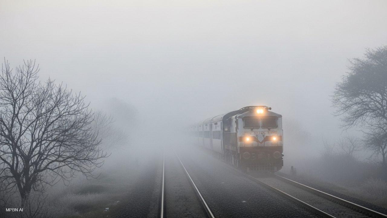 MP में घना कोहरा बना आफत, कई ट्रेनों की रफ्तार थमी, दिल्ली रूट सबसे ज्यादा प्रभावित