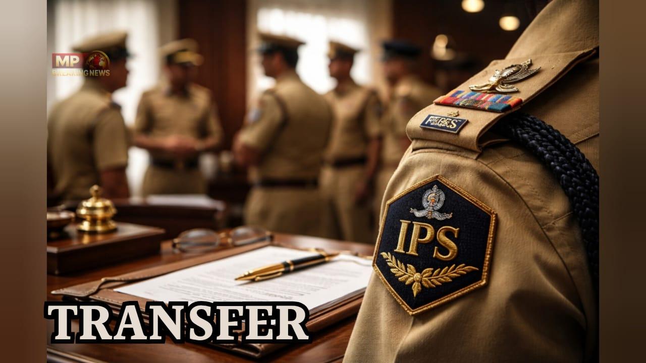 IPS Transfer 2026: फिर चली तबादला एक्सप्रेस, 14 आईपीएस इधर से उधर, संजय कुमार भोपाल के नए पुलिस आयुक्त ,यहां देखें लिस्ट