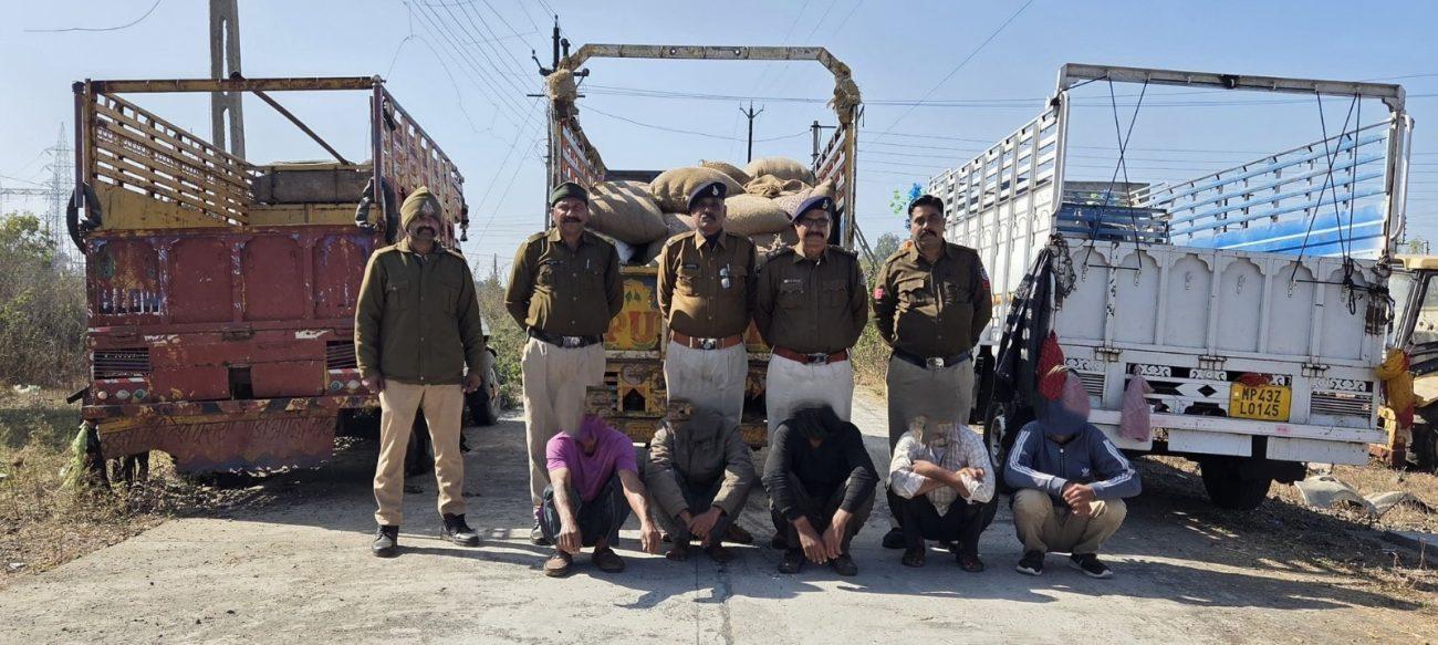 नकबजनी, लूट, डकैती और वेयरहाउस चोरी के मामलों का खुलासा, 01 करोड़ रुपये से अधिक की संपत्ति बरामद