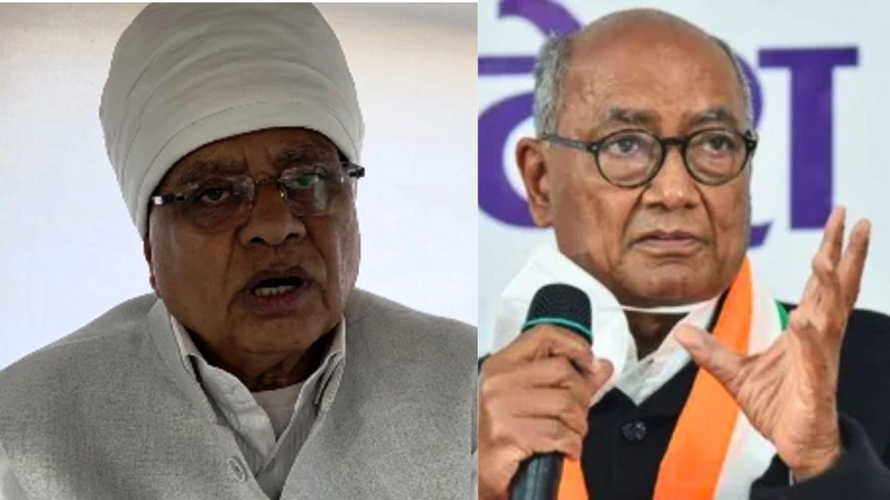 महिलाओं पर अमर्यादित टिप्पणी मामला: कांग्रेस विधायक फूलसिंह बरैया के बचाव में आये दिग्विजय सिंह, BJP ने किया पलटवार