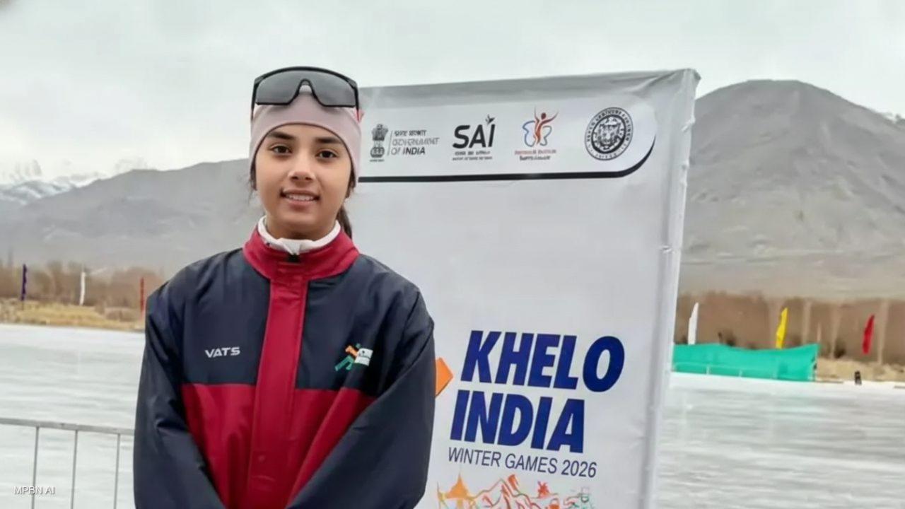 छोटे शहर से नेशनल रिकॉर्ड तक, विंटर गेम्स में मैहर की बेटी का सुनहरा सफर