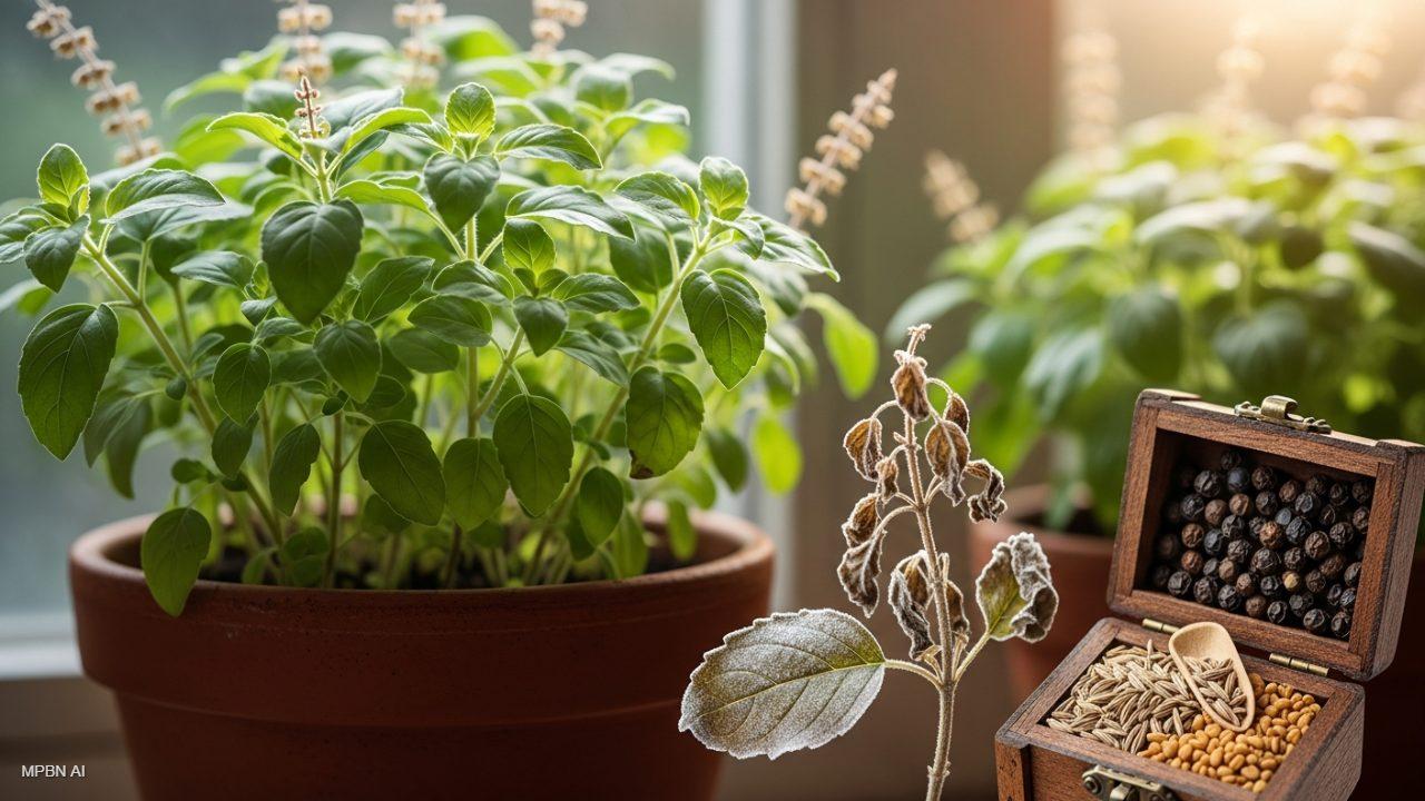 तुलसी पर अर्पित करें कच्चा दूध, गृह क्लेश से मिलेगी मुक्ति,आर्थिक तंगी होगी दूर