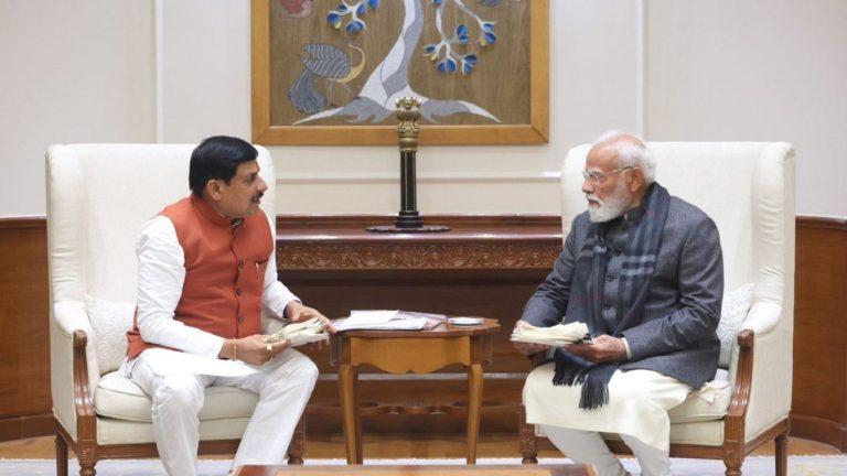 CM मोहन यादव की PM मोदी से दिल्ली में मुलाकात, ‘नक्सल मुक्त MP’ और ₹8 लाख करोड़ के निवेश पर दी जानकारी