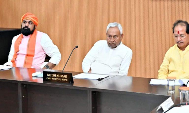 मुख्यमंत्री नीतीश कुमार की अध्यक्षता में हुई कैबिनेट बैठक, कुल 43 प्रस्तावों पर लगी मुहर