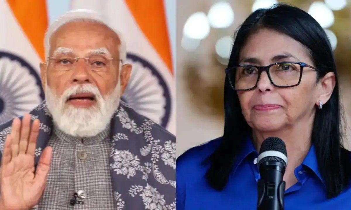 प्रधानमंत्री मोदी ने वेनेजुएला की कार्यवाहक राष्ट्रपति डेल्सी रोड्रिगेज से फोन पर की बात, द्विपक्षीय संबंधों पर हुई चर्चा