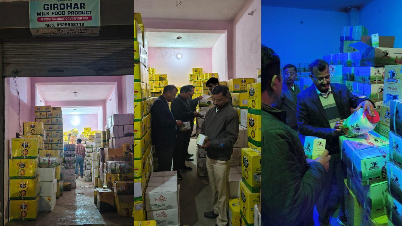 मिलावट के खिलाफ बड़ी कार्रवाई, 43 हजार लीटर घी सीज, पहले भी इसी फर्म पर हो चुका है एक्शन