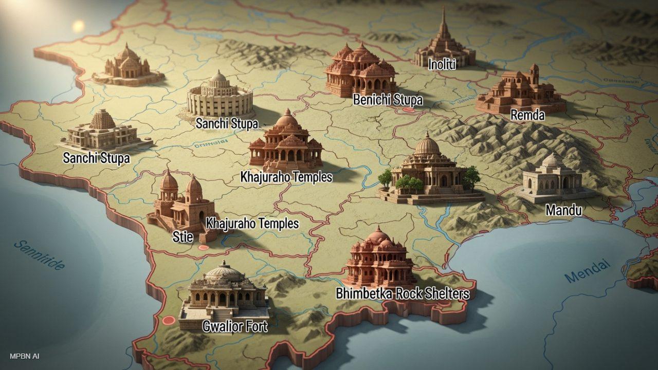 भारत का सिर्फ ‘दिल’ ही नहीं, इन 5 नामों से भी पहचाना जाता है मध्य प्रदेश