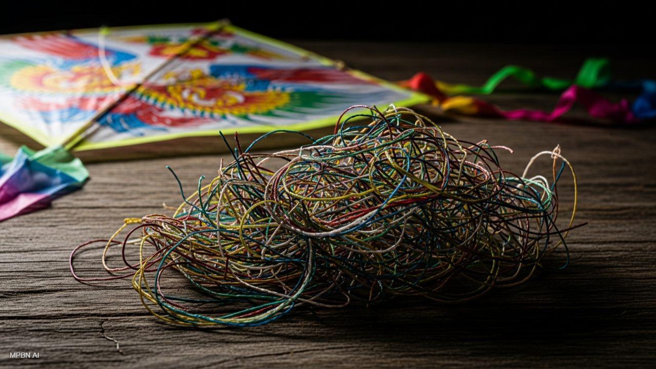 सड़क पर मौत बनकर लटका चाइनीज मांझा, छिंदवाड़ा में युवक गंभीर घायल