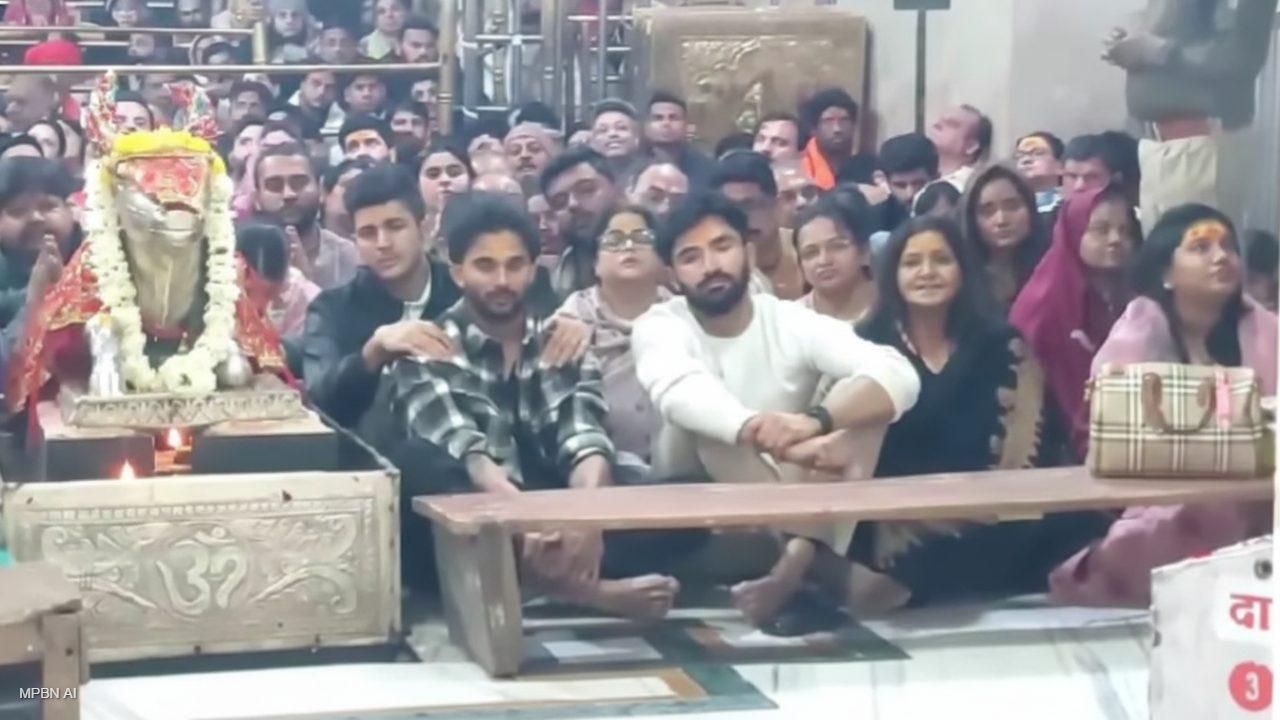 इंदौर ODI के बाद महाकाल की शरण में क्रिकेटर नीतीश कुमार रेड्डी, उज्जैन पहुंचकर किए बाबा के दर्शन