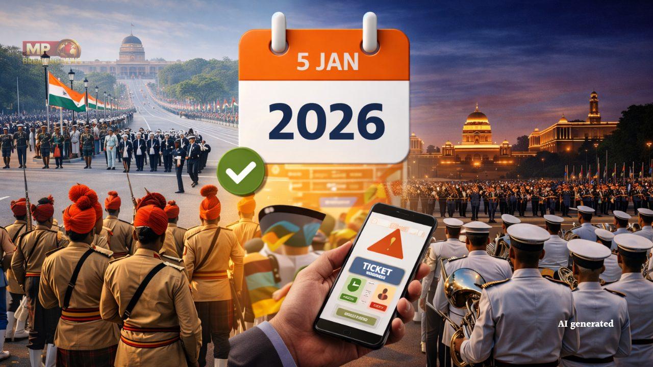 Republic Day 2026: 5 जनवरी से मिल सकेंगे परेड और बीटिंग रिट्रीट के टिकट, ₹20 से ₹100 तक है कीमत