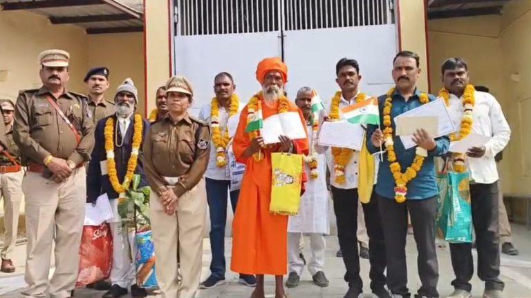 इंदौर: गणतंत्र दिवस पर 9 कैदियों को मिली आजादी, सेंट्रल जेल में अच्छे आचरण का मिला इनाम