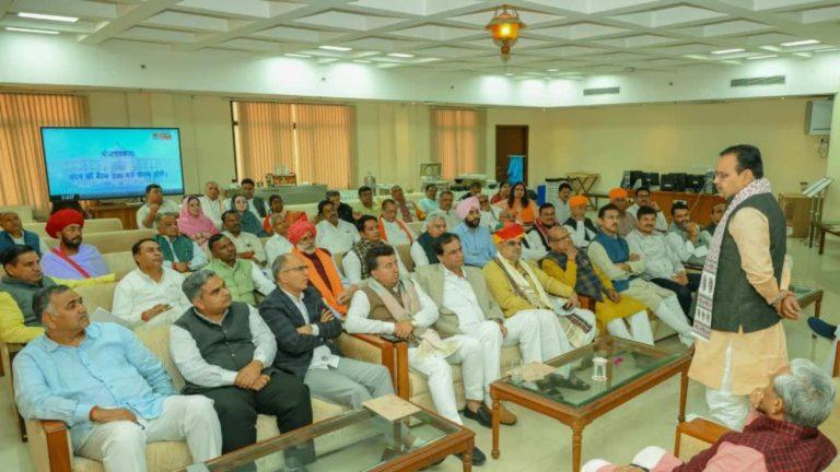 विधानसभा सत्र से पहले CM भजनलाल की कैबिनेट बैठक, राज्यपाल के अभिभाषण समेत कई अहम अध्यादेशों पर लगेगी मुहर