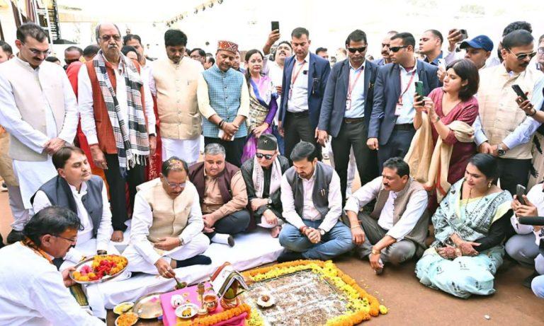 नवा रायपुर में चित्रोत्पला फिल्म सिटी का निर्माण, मुख्यमंत्री विष्णुदेव साय ने किया भूमिपूजन, कलाकारों को मिलेगा नया मंच