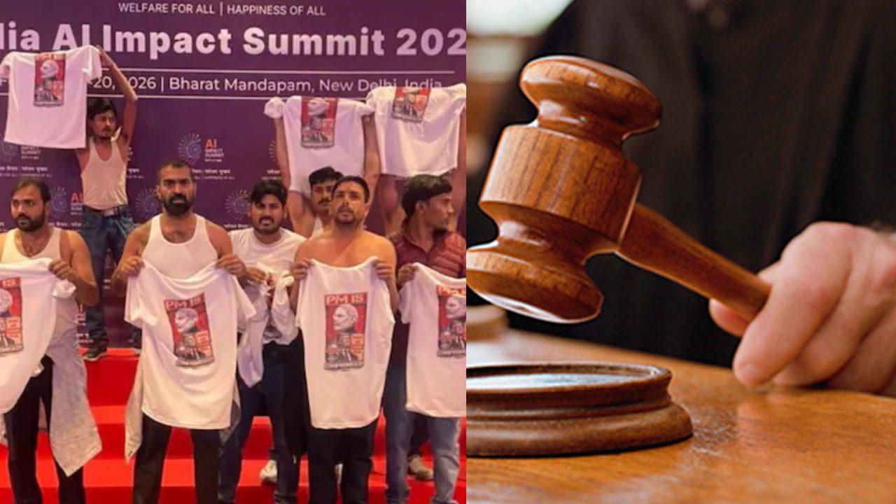 दिल्ली AI समिट में यूथ कांग्रेस का शर्ट उतारकर प्रदर्शन पर कोर्ट की सख्त टिप्पणी, कहा- यह सार्वजनिक व्यवस्था पर सीधा हमला, देश की छवि को हुआ नुकसान