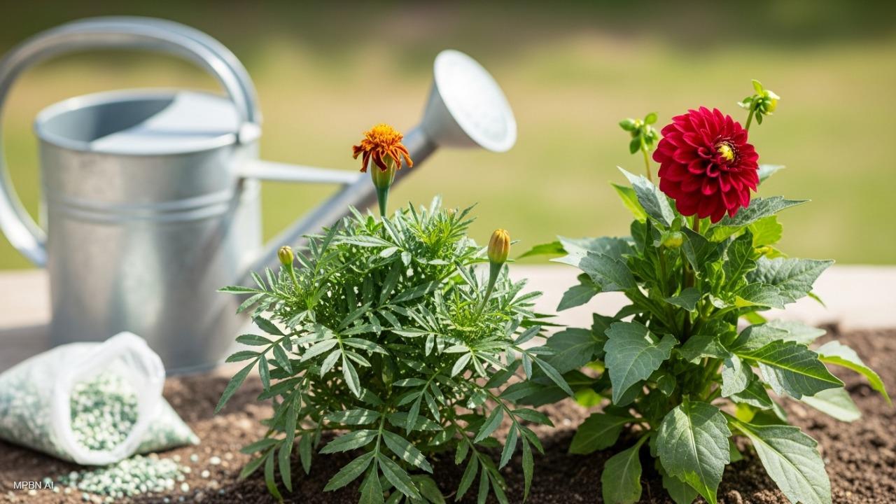 गेंदा-डहेलिया में फूल नहीं आ रहे? जानिए खाद-पानी का सीक्रेट फॉर्मूला