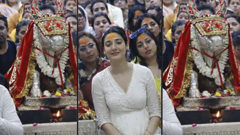 महाकाल की भस्म आरती में पहुंचीं मेधा शंकर, दूसरी बार किए दर्शन