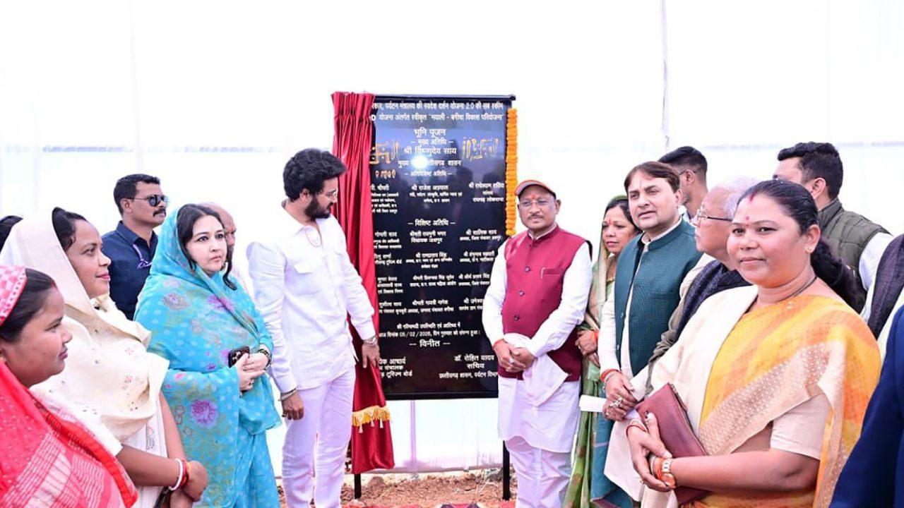 छत्तीसगढ: विकास कार्यों से बदलेगी जशपुर के मयाली की तस्वीर, मुख्यमंत्री साय ने 10 करोड़ की पर्यटन परियोजना का किया भूमिपूजन