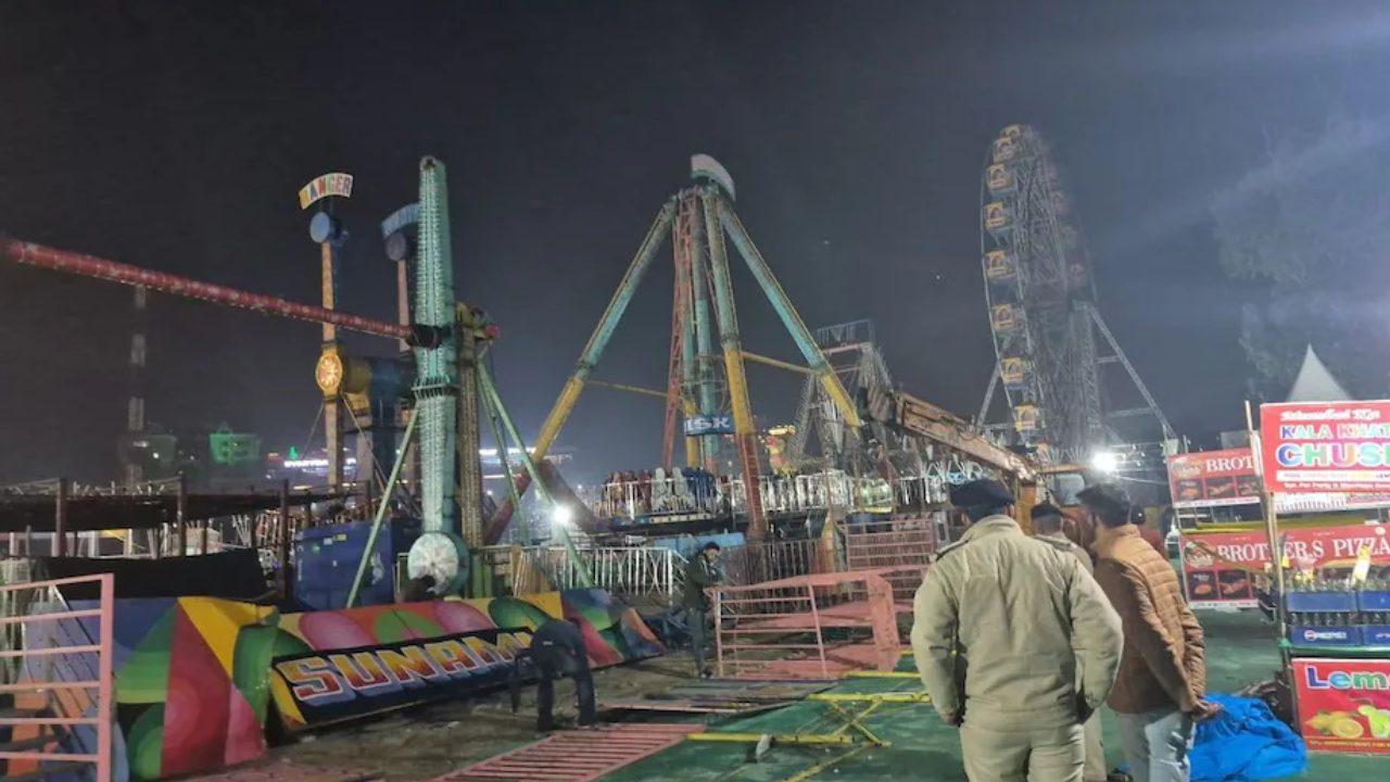 सूरजकुंड मेला झूला हादसा मामले में कंपनी मालिक समेत 2 गिरफ्तार, जांच के लिए SIT गठित