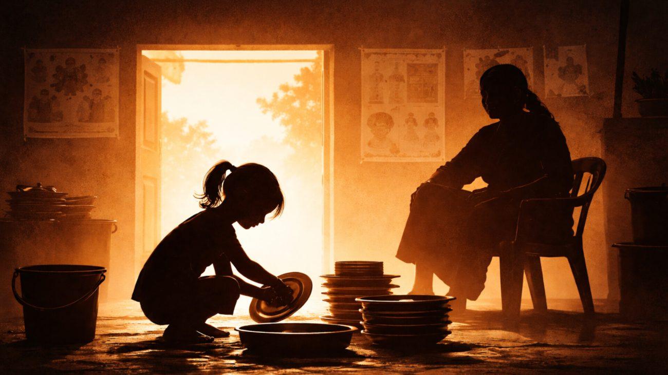 आंगनबाड़ी में पोषण आहार मांगने पर मासूम से धुलवाए बर्तन? वीडियो वायरल होने पर CDPO ने दिए जांच के आदेश