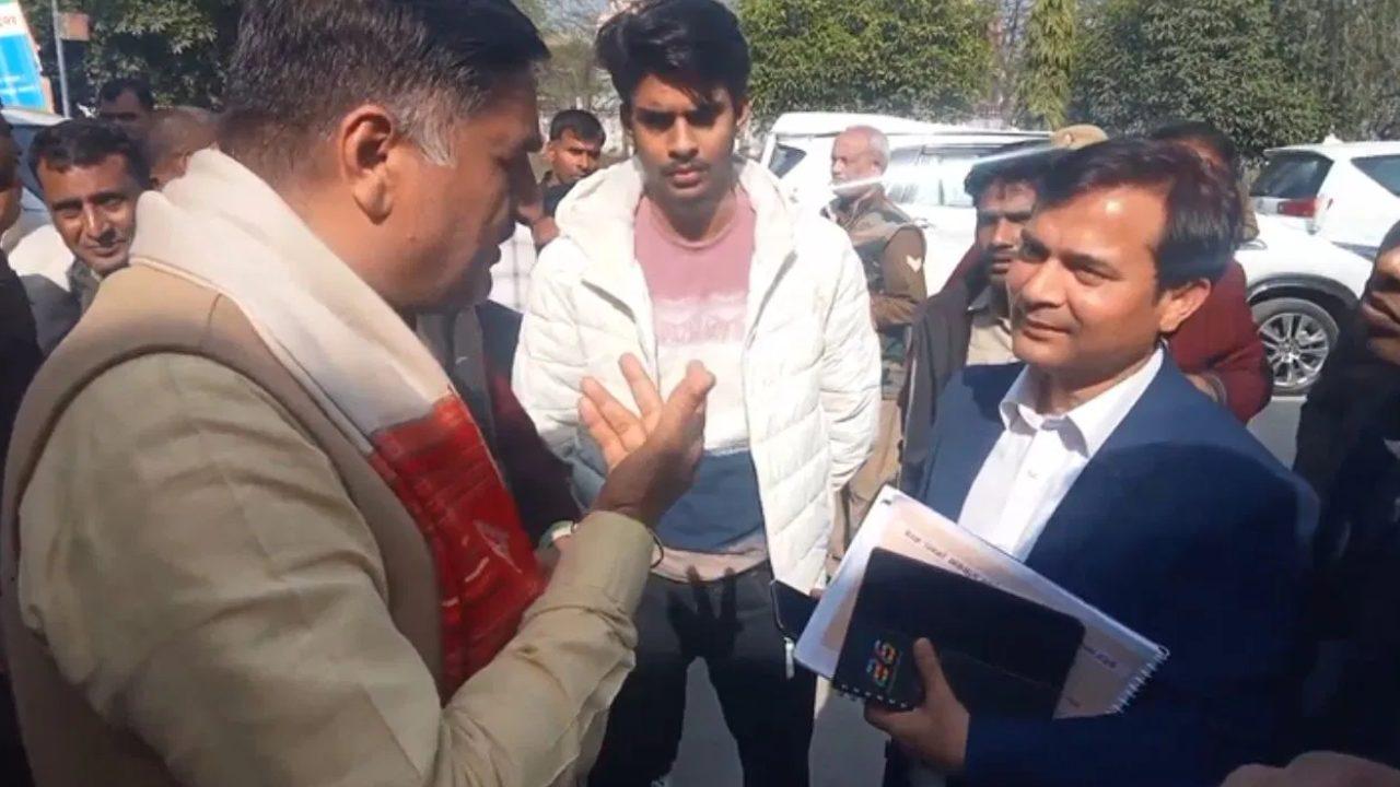 BJP सांसद ने सिंचाई विभाग के इंजीनियर को सरेआम धमकाया, कहा- यहां पक्षी भी मुझसे इजाजत लेकर उड़ेगा