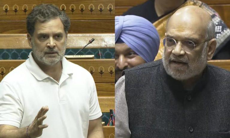 संसद में राहुल गांधी के दावे पर भारी बवाल, पूर्व सेना प्रमुख की ‘किताब’ का जिक्र करने पर राजनाथ और अमित शाह ने घेरा